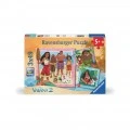 RAVENSBURGER 3X49PCS PUZZLE VAIANA 2 12004102