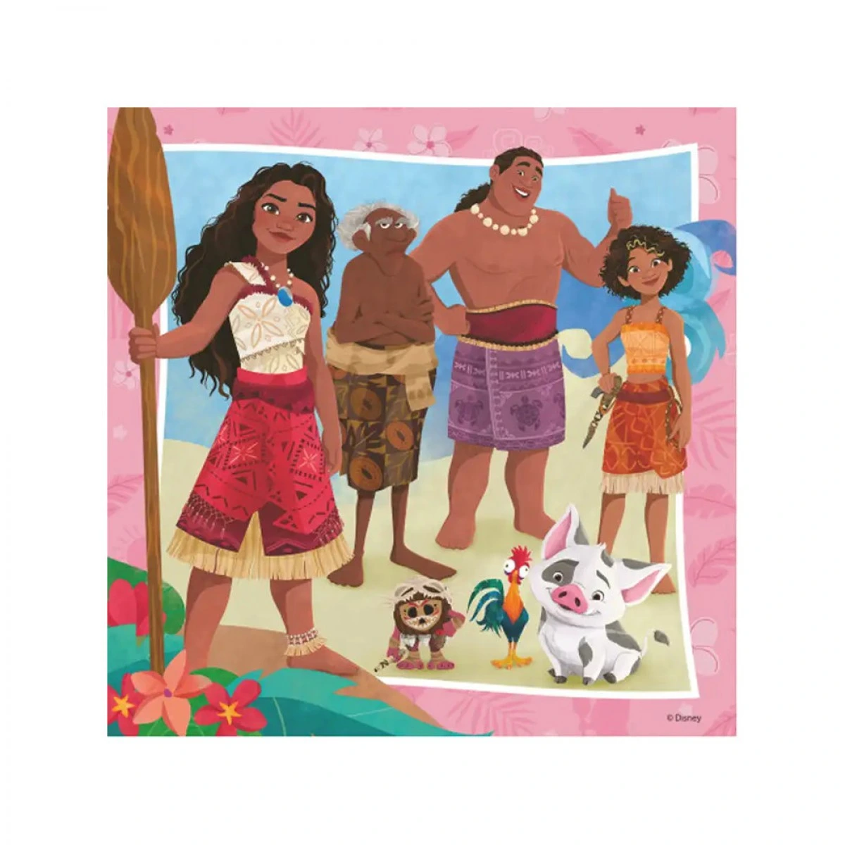 RAVENSBURGER 3X49PCS PUZZLE VAIANA 2 12004102