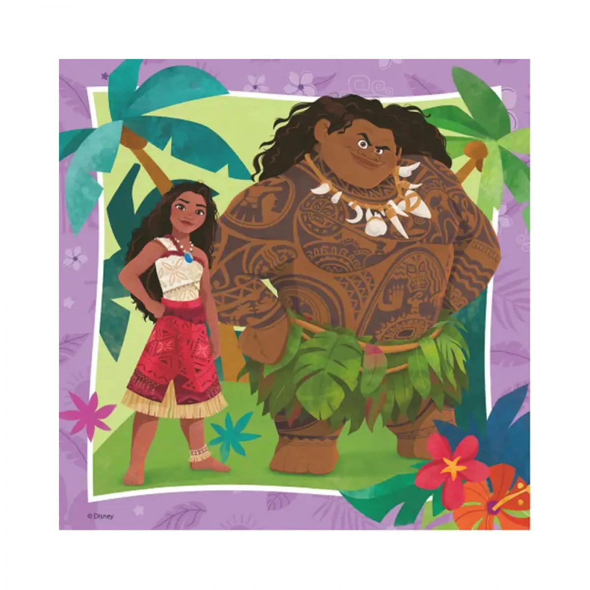 RAVENSBURGER 3X49PCS PUZZLE VAIANA 2 12004102