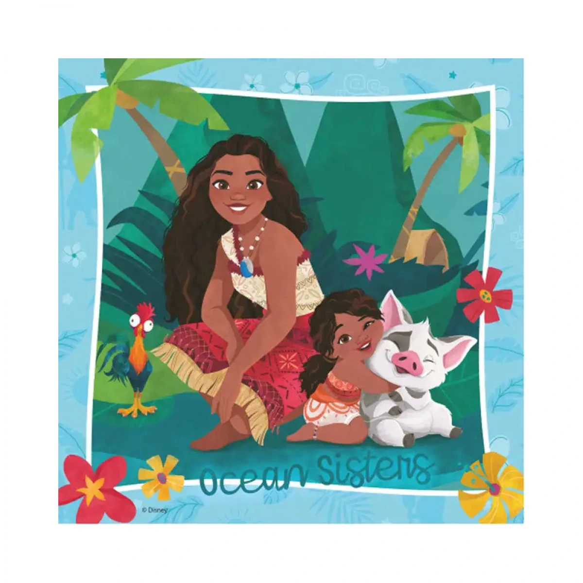 RAVENSBURGER 3X49PCS PUZZLE VAIANA 2 12004102