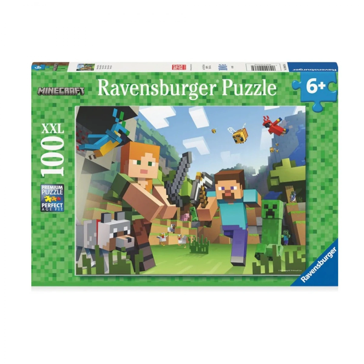 RAVENSBURGER 100XXL TEM.MINECRAFT PUZZLE 12004176