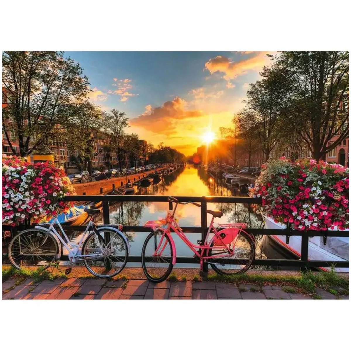 RAVENSBURGER PUZZLE 1000PCS BIKE IN AMSTERDAM 12000662