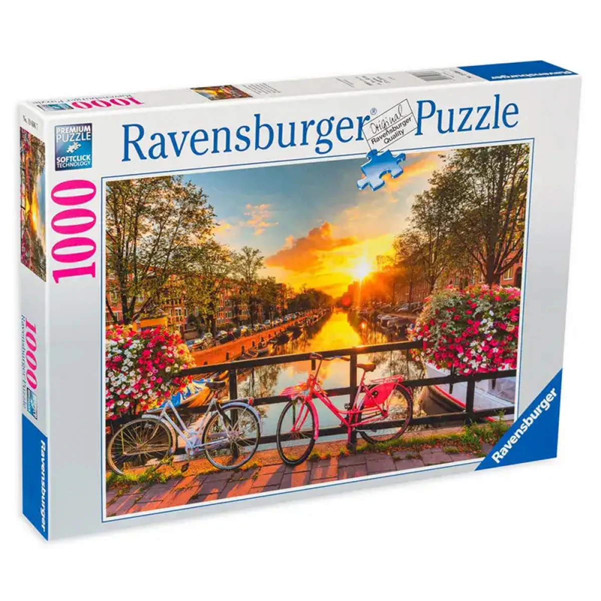 RAVENSBURGER PUZZLE 1000PCS BIKE IN AMSTERDAM 12000662