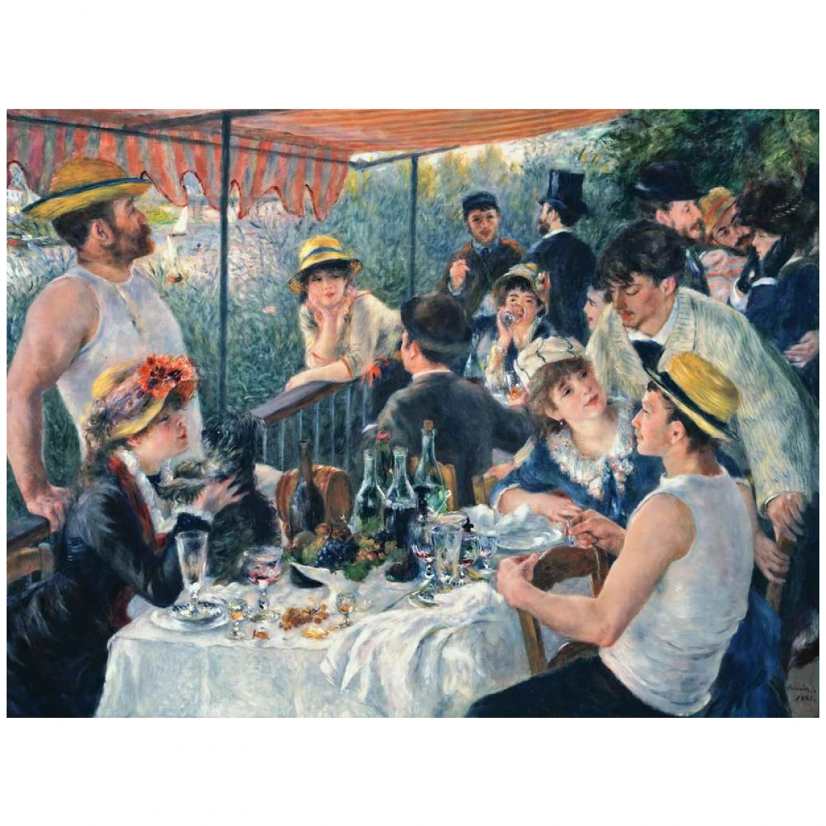 RAVENSBURGER ΠΑΖΛ 1500ΤΕΜ. RENOIR: ΠΡΟΓΕΥΜΑ 12001246