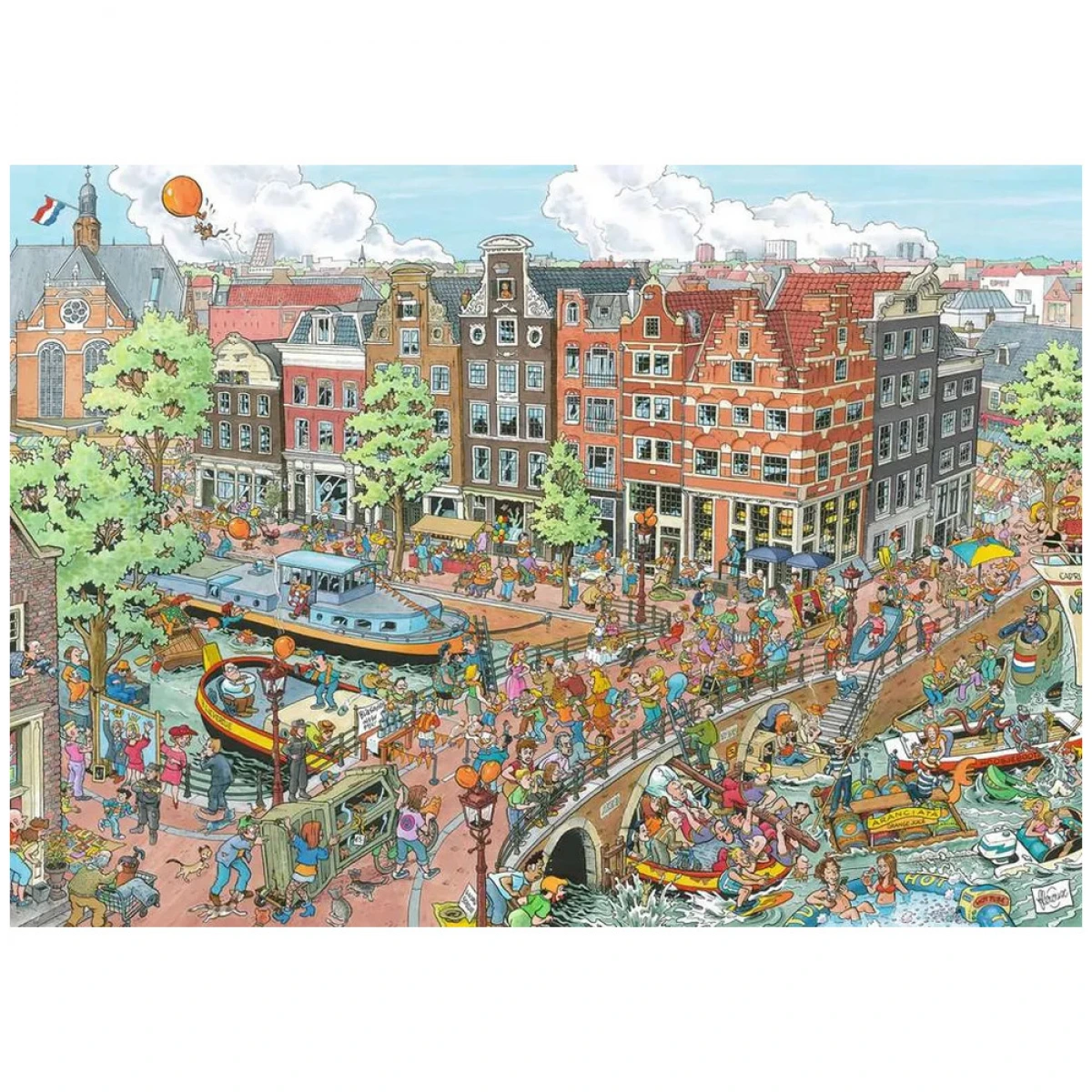 RAVENSBURGER ΠΑΖΛ 1000ΤΕΜ. ΑΜΣΤΕΡΝΤΑΜ ΖΩΓΡΑΦΙΑ 12000296