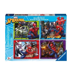RAVENSBURGER ΠΑΖΛ 4X100ΤΕΜ. SPIDERMAN  12001076