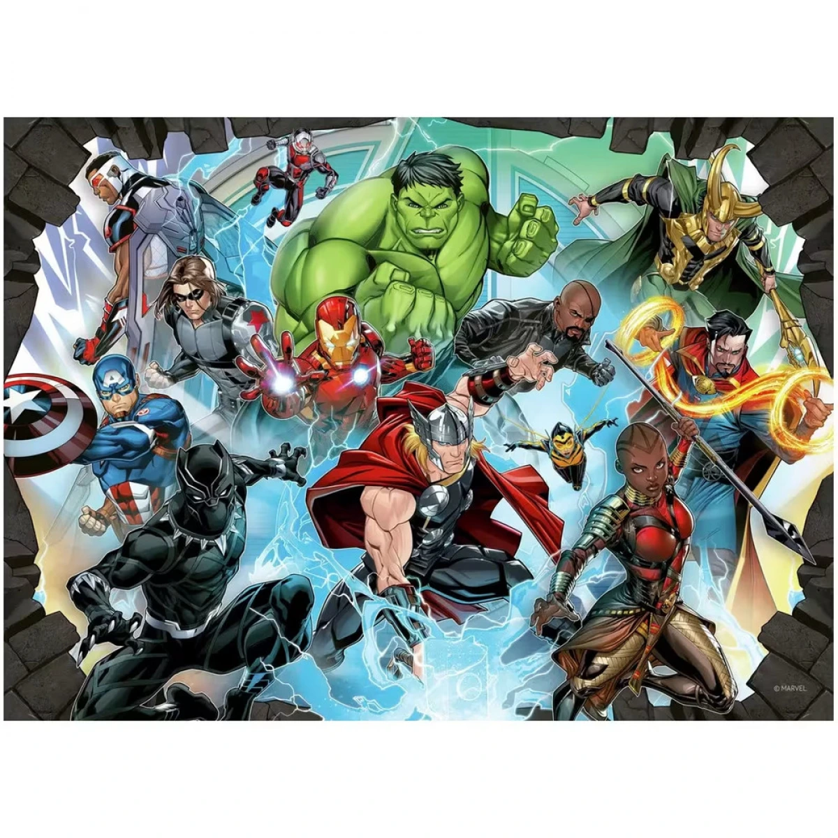 RAVENSBURGER ΠΑΖΛ 4X100ΤΕΜ. AVENGERS 12004033