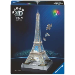 RAVENSBURGER ΠΑΖΛ 3D 216ΤΕΜ. ΠΥΡΓΟΣ ΤΟΥ ΑΙΦΕΛ NIGHT EDITION 12008024