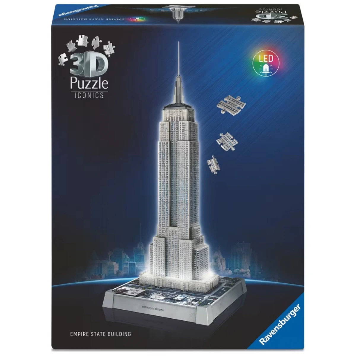 RAVENSBURGER ΠΑΖΛ 3D 216ΤΕΜ. EMPIRE STATE BUILDING ΝΥΧΤΕΡΙΝΗ ΕΚΔΟΣΗ 12008026