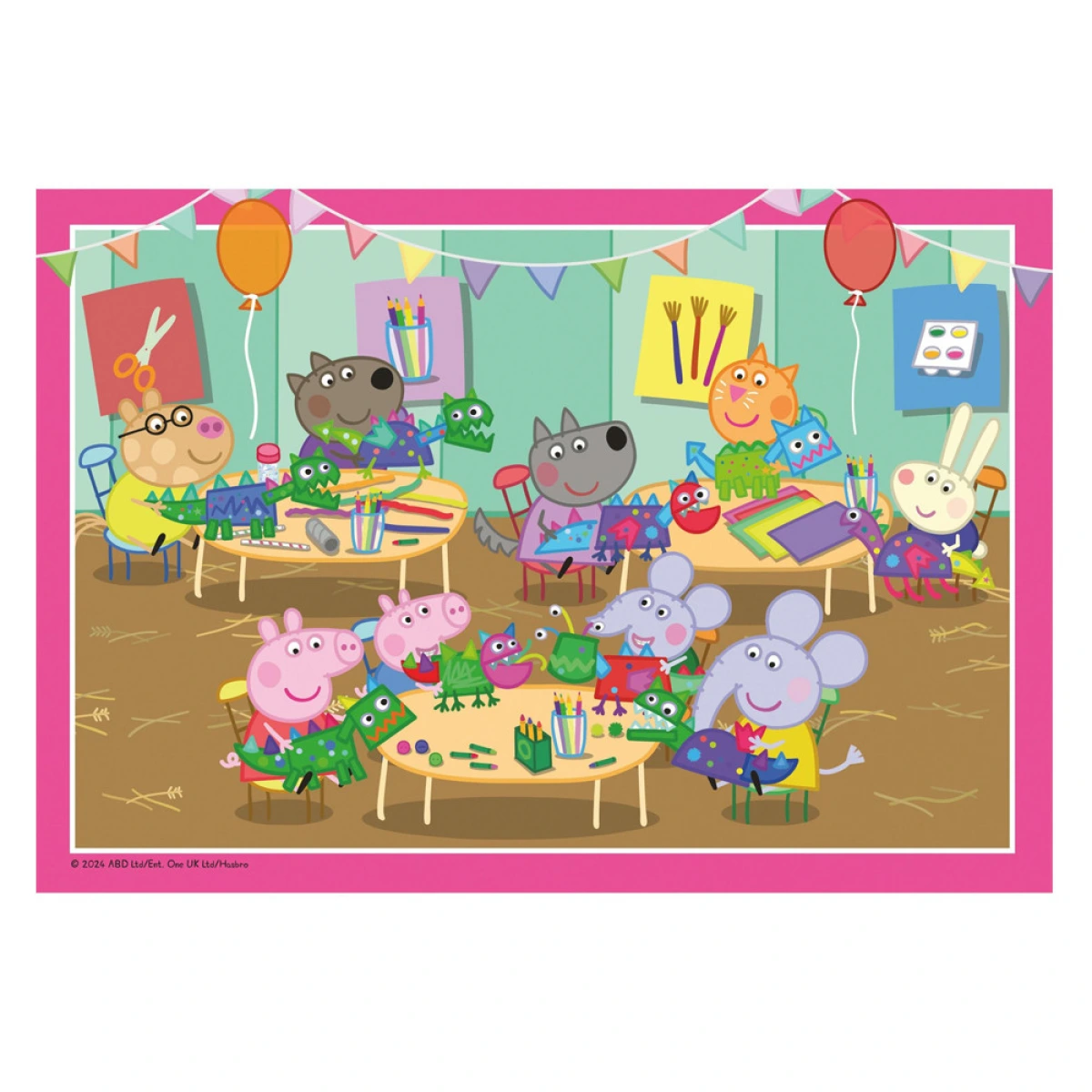 RAVENSBURGER ΠΑΖΛ 2X12ΤΕΜ. PEPPA & ΦΙΛΟΙ 12004017