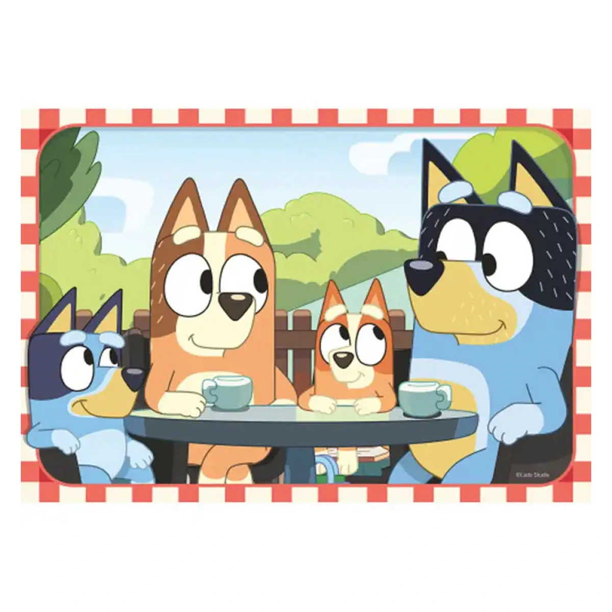 RAVENSBURGER ΠΑΖΛ 2X12ΤΕΜ. Η ΟΙΚΟΓΕΝΕΙΑ ΤΗΣ BLUEY ΝΟ 12004111