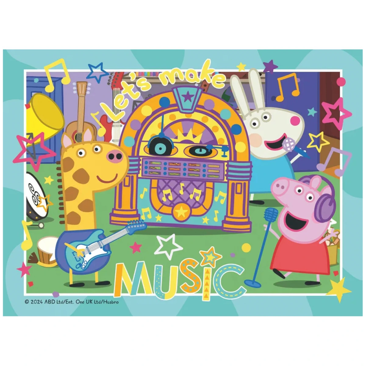RAVENSBURGER ΠΑΖΛ 4 ΣΕ 1 12/16/20/24ΤΕΜ. PEPPA ΤΟ ΓΟΥΡΟΥΝΑΚΙ 12004016