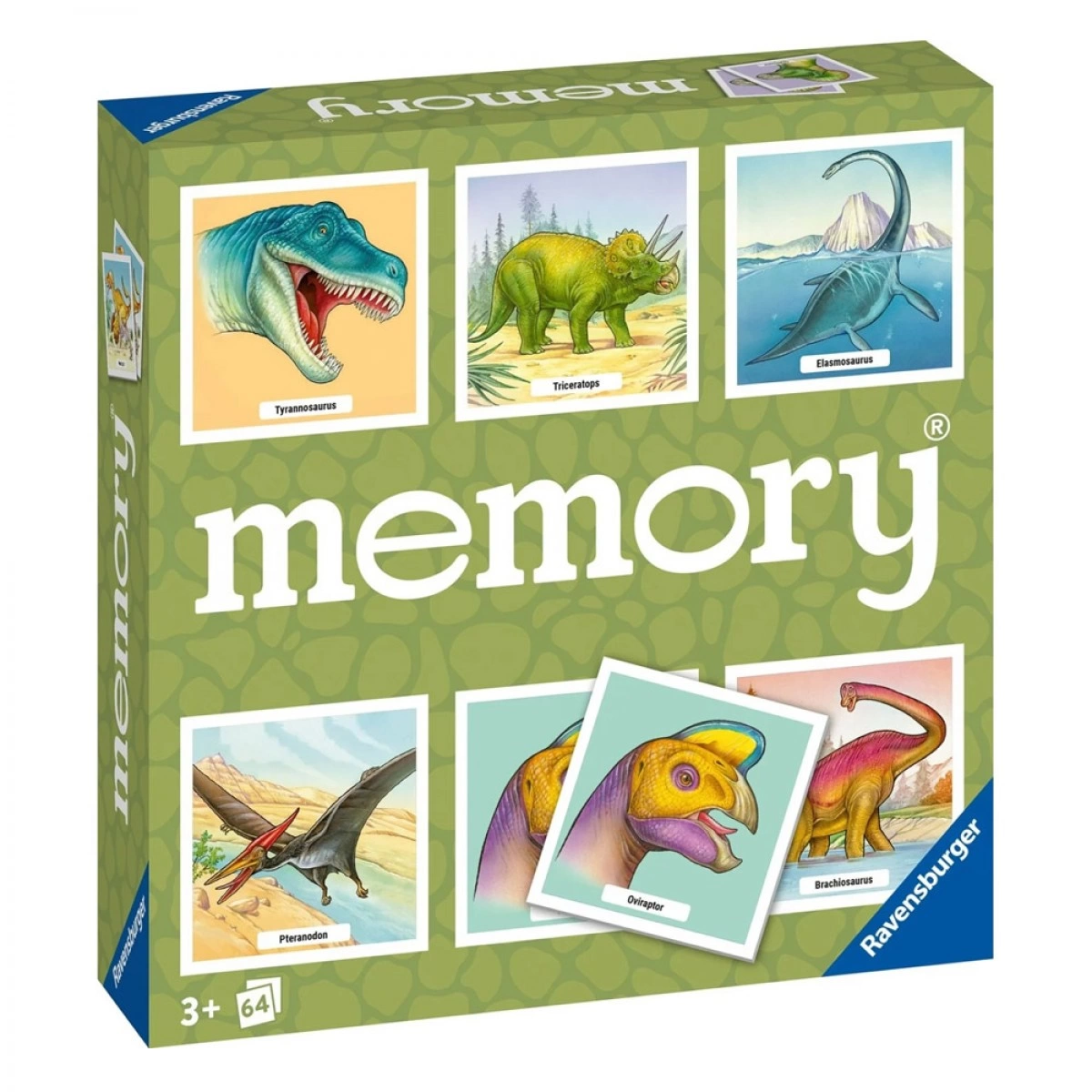 RAVENSBURGER ΕΠΙΤΡΑΠΕΖΙΟ ΜΝΗΜΗΣ MEMORY ΔΕΙΝΟΣΑΥΡΟΙ 20924