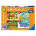 RAVENSBURGER ΤΑ ΠΡΩΤΑ ΜΟΥ ΠΑΖΛ ΖΩΑ ΤΟΥ ΚΟΣΜΟΥ (6/8/10/12 ΤΕΜΑΧΙΑ) 03058