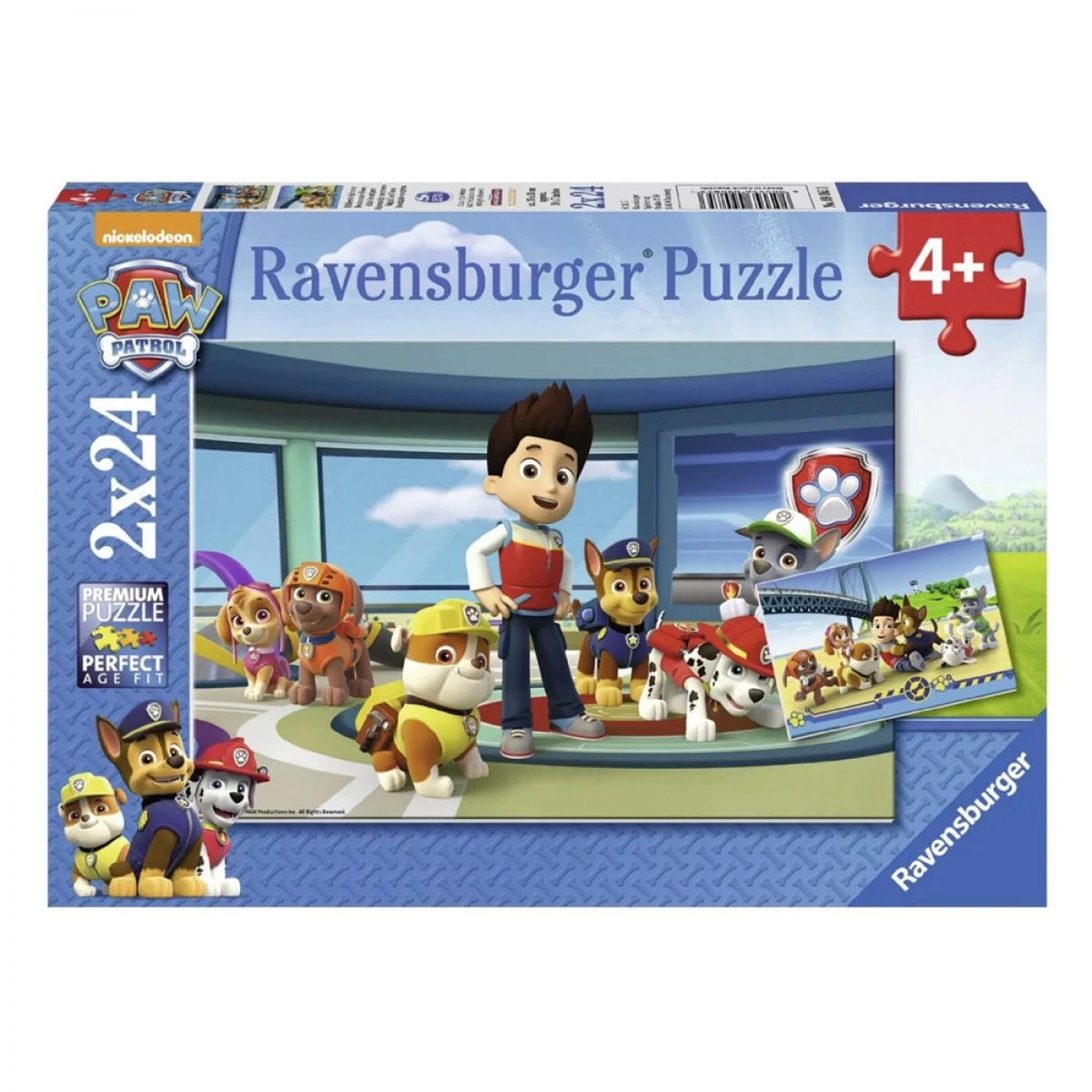RAVENSBURGER ΠΑΖΛ PAW PATROL (2X24 ΤΕΜΑΧΙΑ) 09085