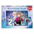 RAVENSBURGER ΠΑΖΛ 2X24 ΨΥΧΡΑ & ΑΝΑΠΟΔΑ 9074