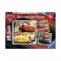 RAVENSBURGER ΠΑΖΛ 3X49 ΤΕΜΑΧΙΩΝ CARS 3 08015