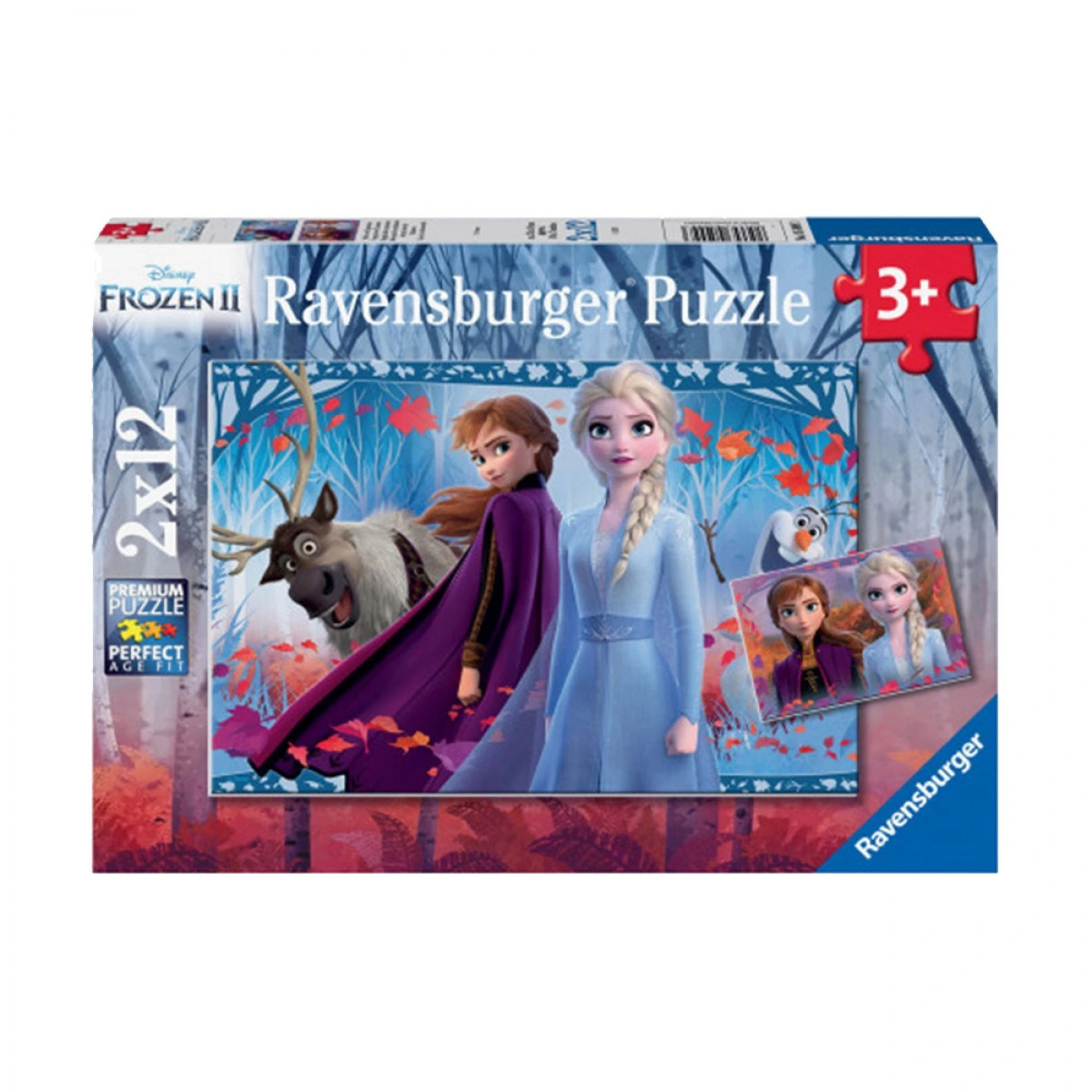 RAVENSBURGER PUZZLE FROZEN II 05009 (2Χ12 PCS)