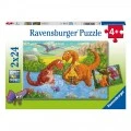 RAVENSBURGER ΠΑΖΛ ΜΙΚΡΟΙ ΔΕΙΝΟΣΑΥΡΟΙ (2X24 ΤΕΜΑΧΙΑ) 05030