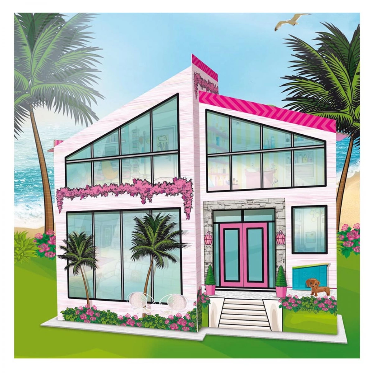 REAL FUN TOYS BARBIE DREAM ΒΙΛΑ ΔΙΑΚΟΠΩΝ 76932