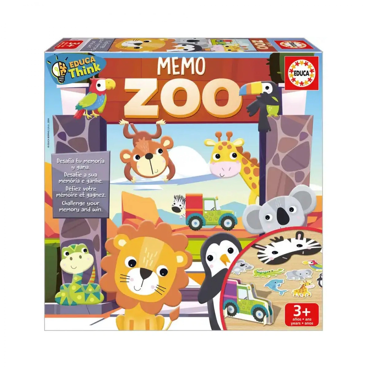 REMOUNDO ΕΠΙΤΡΑΠΕΖΙΟ MEMO ZOO 975