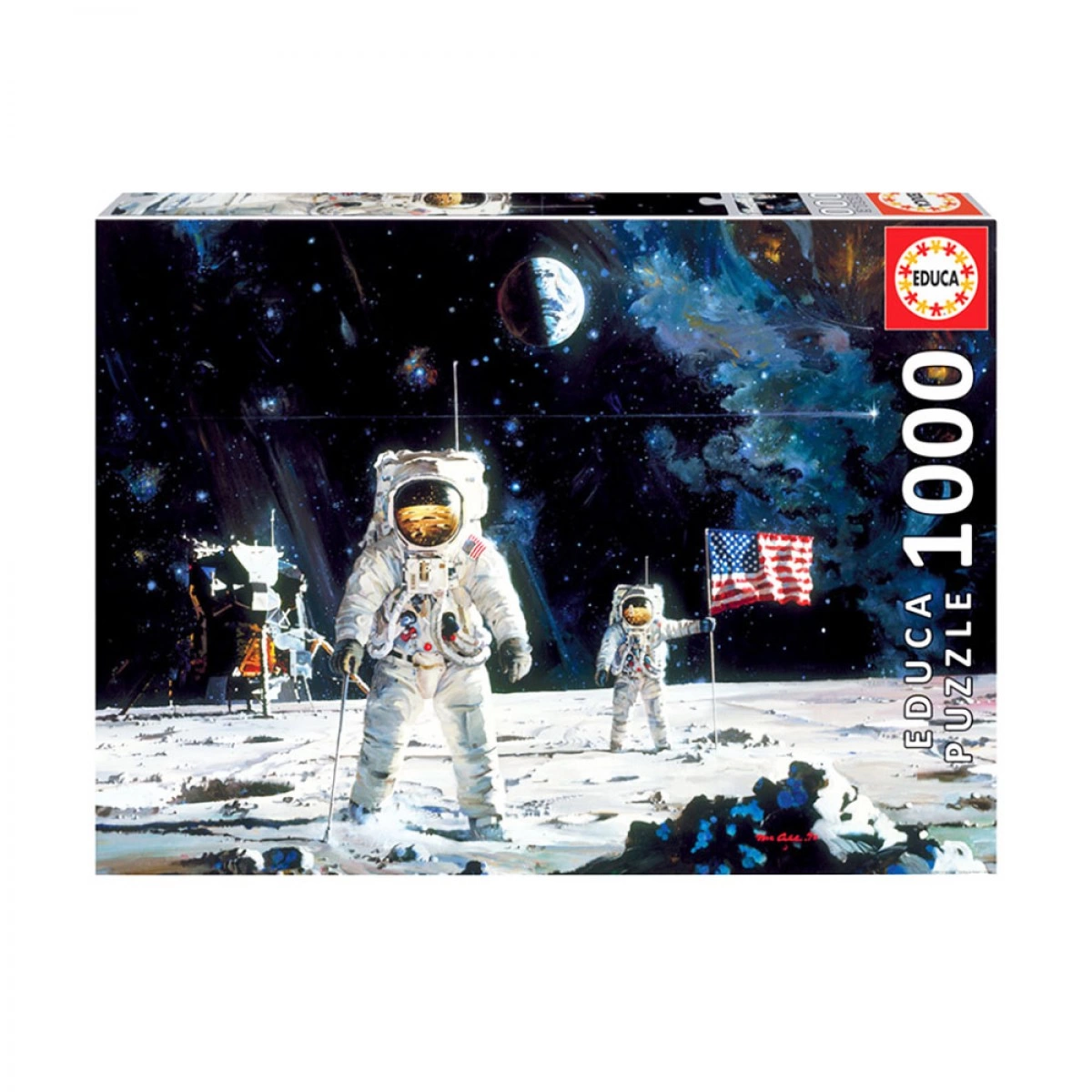 EDUCA PUZZLE THE FIRST MAN ON THE MOON 18459 (1000 PCS)