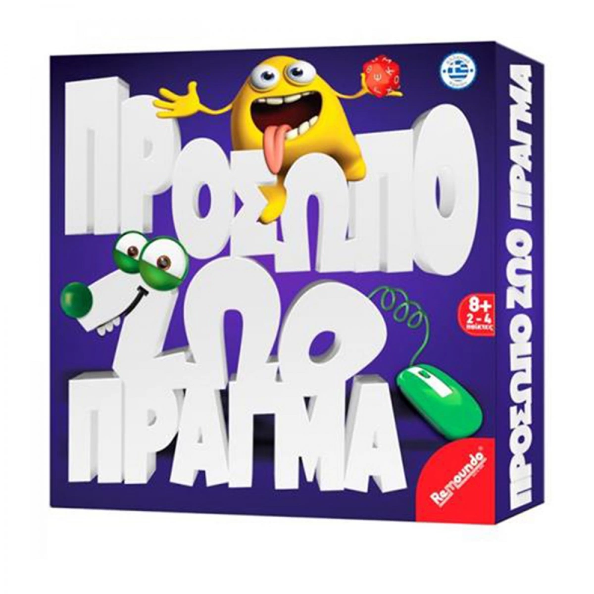 REMOUNDO BOARD GAME FACE-ANIMALS-THING 091