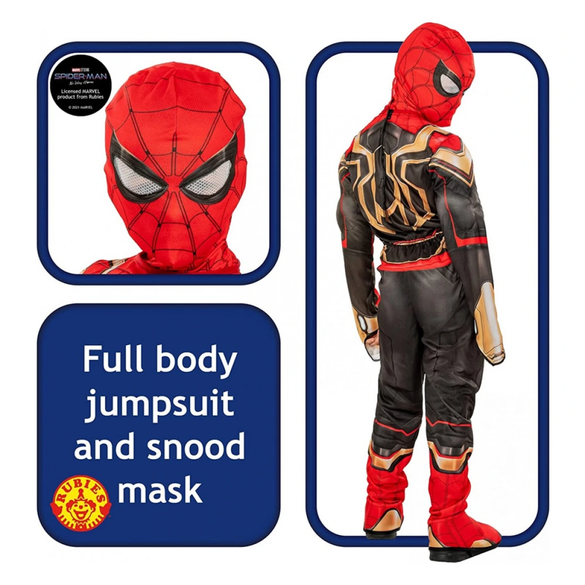 RUBIES SPIDER MAN V1 DELUXE COSTUME 702749