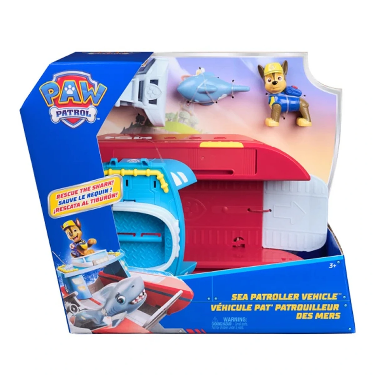 SPIN MASTER PAW PATROL: SEA PATROLLER - VEHICLE PLAYSET 6074778