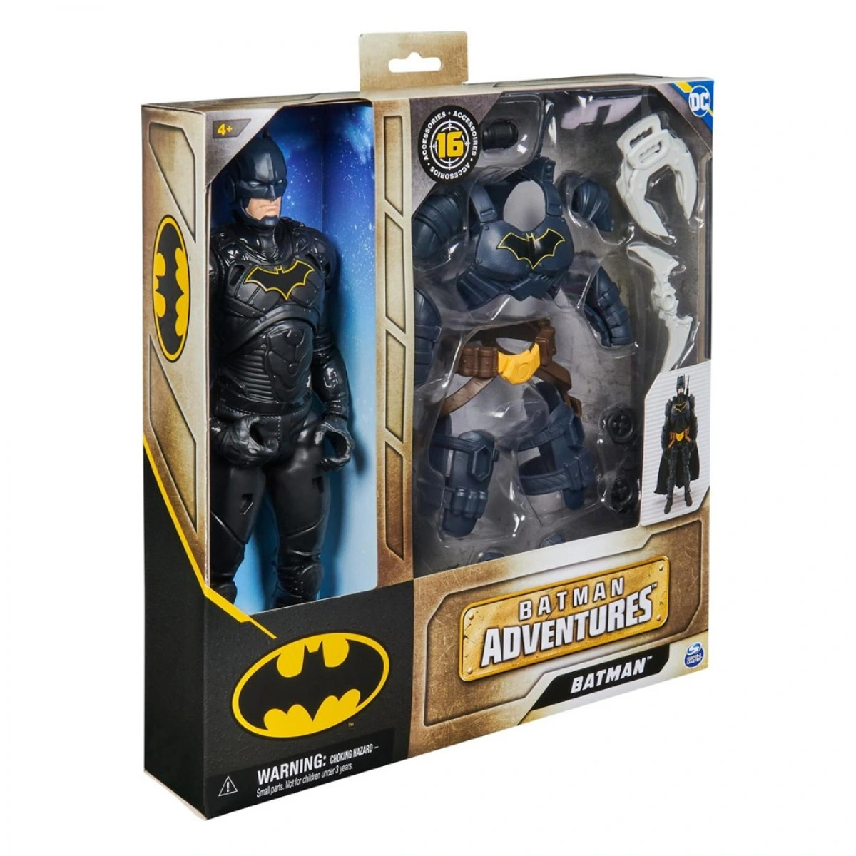 SPIN MASTER DC BATMAN ADVENTURES: BATMAN WITH ACCESSORIES (30 ΕΚΑΤΟΣΤΑ) 6067399