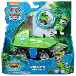 SPIN MASTER PAW PATROL: JUNGLE PUPS - ROCKY'S TURTLE VEHICLE 20143426