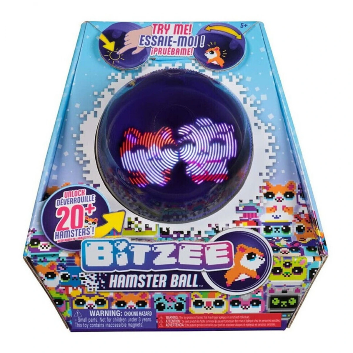 SPIN MASTER BITZEE: HAMSTER BALL - INTERACTIVE DIGITAL PET 6072283