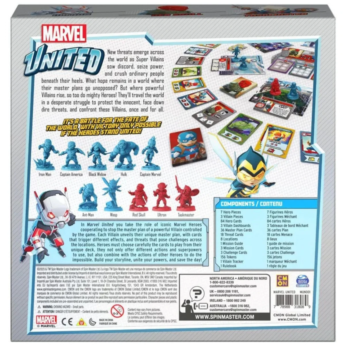 SPIN MASTER ΕΠΙΤΡΑΠΕΖΙΟ MARVEL UNITED (ΕΛΛΗΝΙΚΗ ΓΛΩΣΣΑ) KA114251