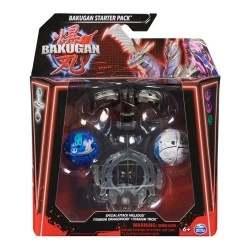 SPIN MASTER BAKUGAN: STARTER PACK - SPECIAL ATTACK NILLIOUS/TITANIUM DRAGONOID/TITANIUM TROX 20142185