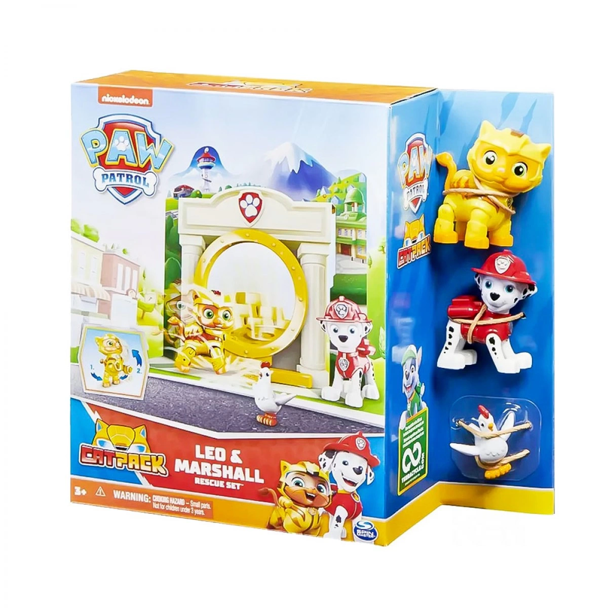 SPIN MASTER PAW PATROL CAT PACK LEO & MARSALL RESCUE SET 20139272
