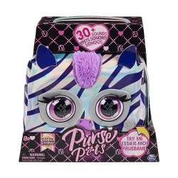 SPIN MASTER PURSE PETS METALLIC MAGIC ZEBRA REBEL STRIPEZ 6066464