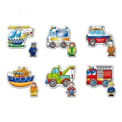 SNAINTER PUZZLE BEBE ΜΕΤΑΦΟΡΙΚΑ ΜΕΣΑ 6 ΣΕ 1 / 50-8008