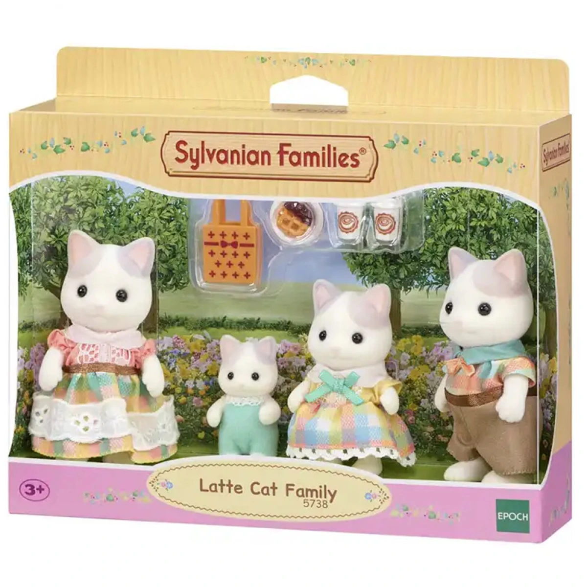 SYLVANIAN FAMILIES ΟΙΚΟΓΕΝΕΙΑ ΛΑΤΕ ΓΑΤΕΣ 5738