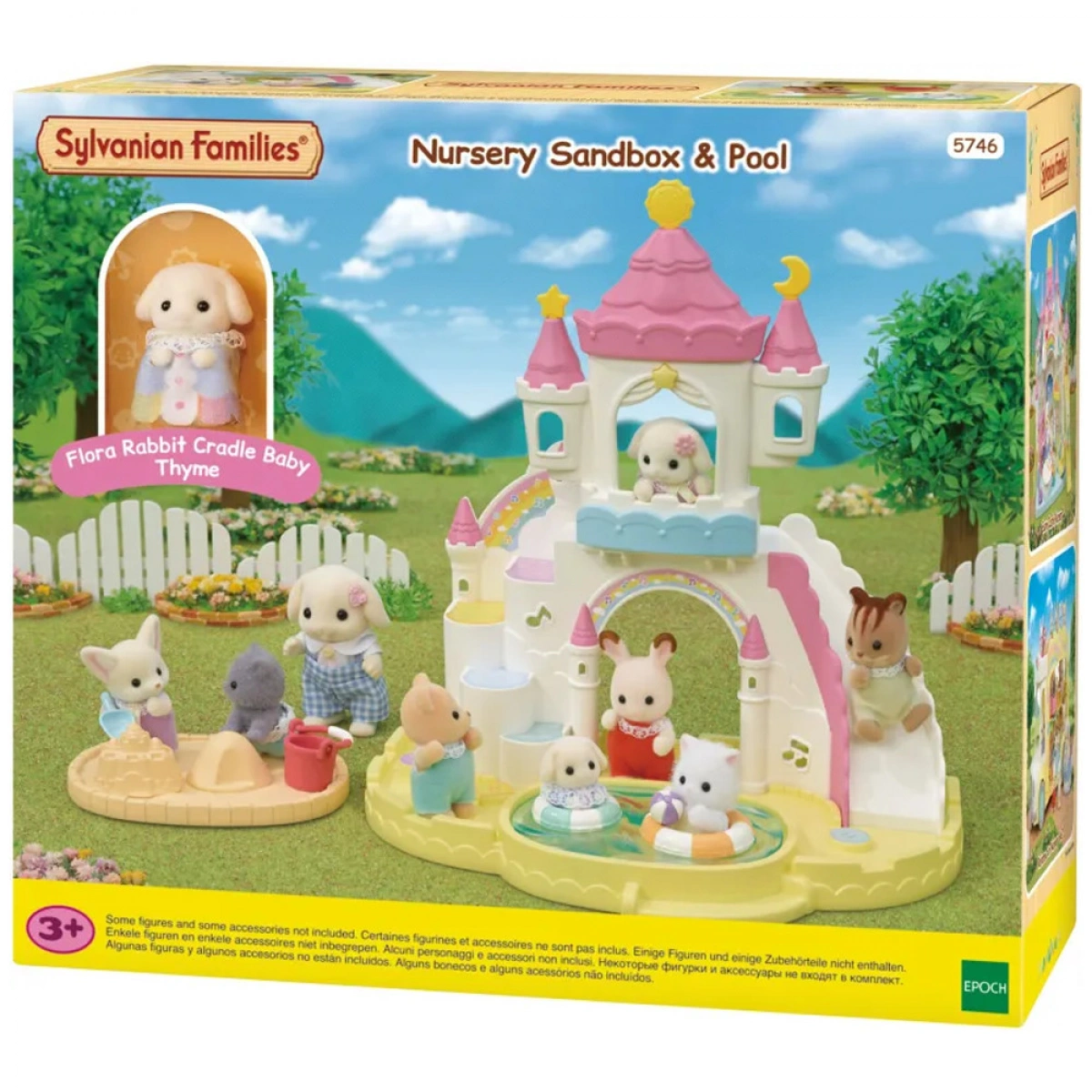 SYLVANIAN FAMILIES ΑΡΕΝΑ ΑΜΜΟΥ & ΠΙΣΙΝΑ ΒΡΕΦΟΝΗΠΙΑΚΟΥ ΣΤΑΘΜΟΥ 5746