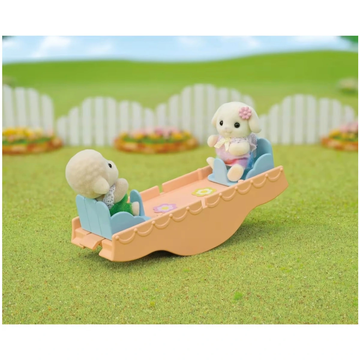 SYLVANIAN FAMILIES ΛΕΩΦΟΡΕΙΟ ΒΡΕΦΟΝΗΠΙΑΚΟΥ ΣΤΑΘΜΟΥ & ΔΙΑΣΚΕΔΑΣΤΙΚΟ ΟΥΡΑΝΙΟ ΤΟΞΟ 5744