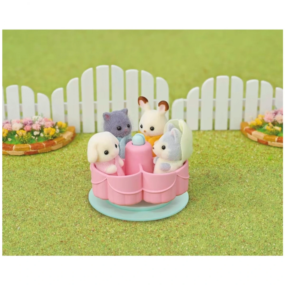 SYLVANIAN FAMILIES ΛΕΩΦΟΡΕΙΟ ΒΡΕΦΟΝΗΠΙΑΚΟΥ ΣΤΑΘΜΟΥ & ΔΙΑΣΚΕΔΑΣΤΙΚΟ ΟΥΡΑΝΙΟ ΤΟΞΟ 5744