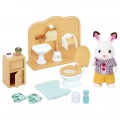 SYLVANIAN FAMILIES ΣΕΤ ΣΟΚΟΛΑΤΕΝΙΑ ΚΟΥΝΕΛΑΚΙΑ ΑΓΟΡΑΚΙ & ΣΕΤ ΜΠΑΝΙΟΥ 5015