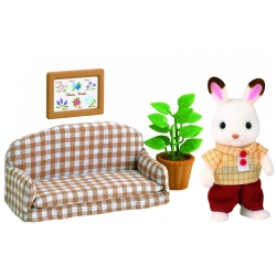 SYLVANIAN FAMILIES ΕΠΙΠΛΑ & ΜΠΑΜΠΑΣ ΣΟΚΟΛΑΤΕΝΙΑ ΚΟΥΝΕΛΑΚΙΑ 5013