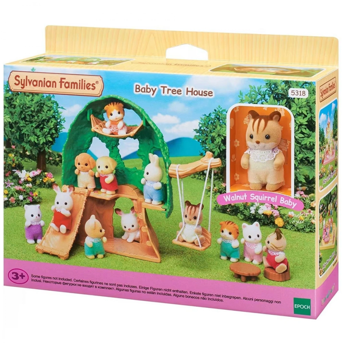 SYLVANIAN FAMILIES ΠΑΙΔΙΚΟ ΔΕΝΤΡΟΣΠΙΤΟ ΓΙΑ ΜΩΡΑ 5318