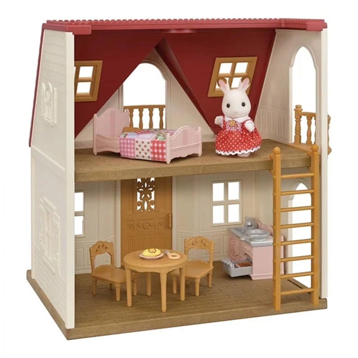 SYLVANIAN FAMILIES ΣΠΙΤΙ ΤΟΥ ΑΓΡΟΥ ΜΕ ΚΟΚΚΙΝΗ ΣΚΕΠΗ 5567
