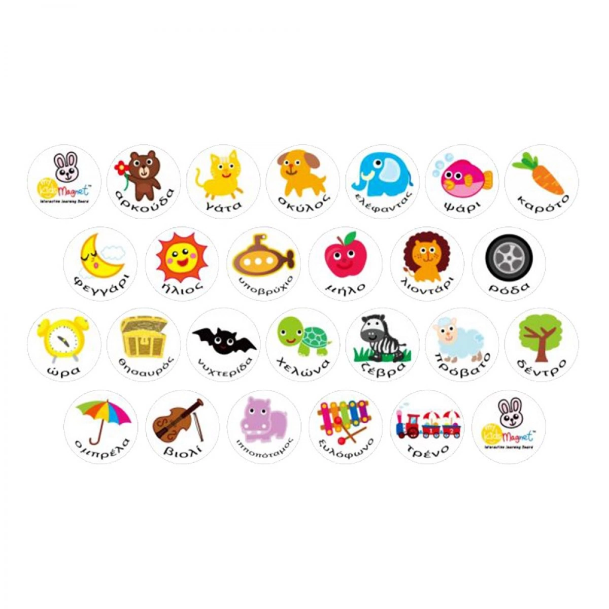 TOOKY TOYS ΜΑΓΝΗΤΙΚΟΣ ΠΙΝΑΚΑΣ ΤΟ ΑΛΦΑΒΗΤΟ 100035