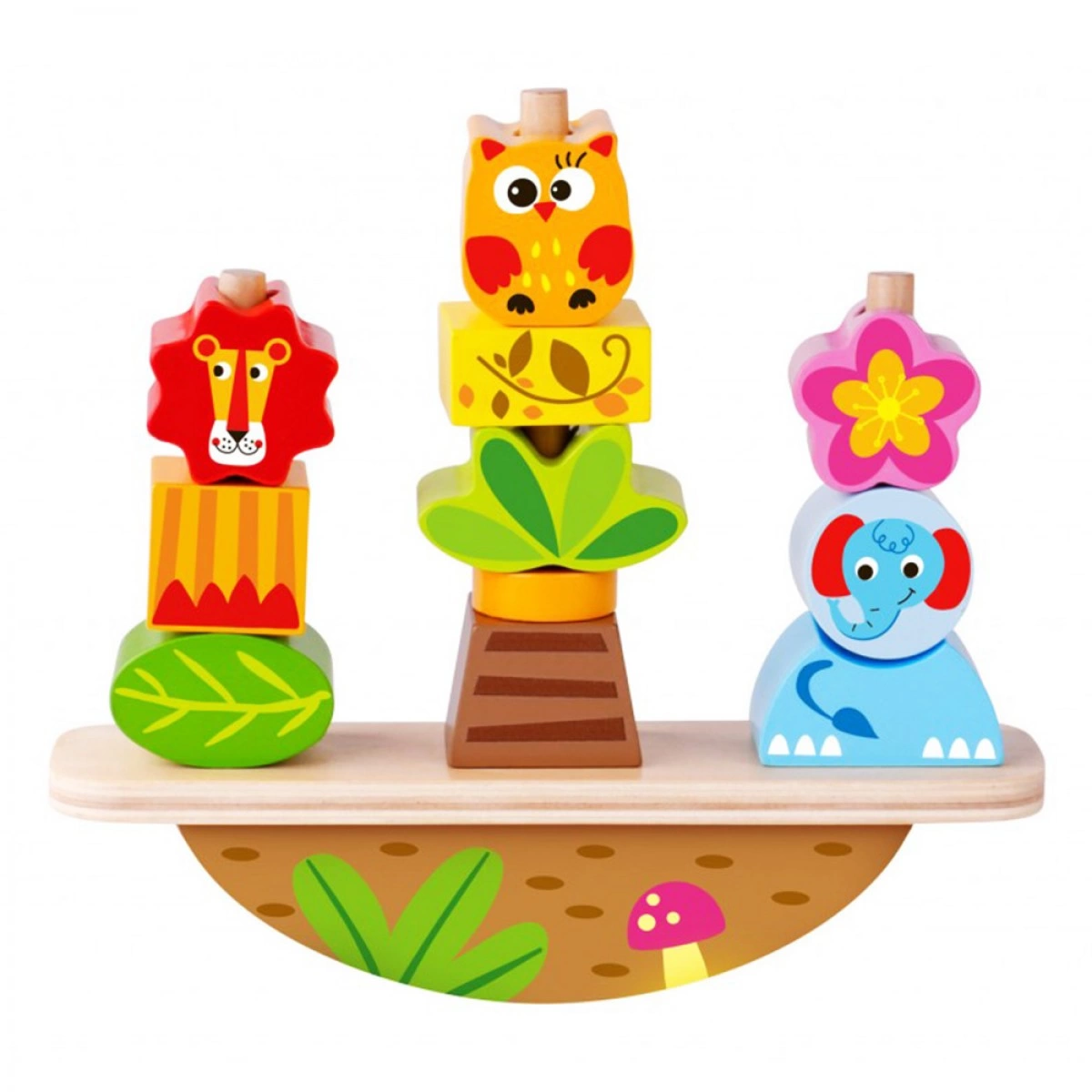 TOOKY TOYS ΞΥΛΙΝΑ ΖΩΑΚΙΑ ΙΣΟΡΡΟΠΙΑΣ TY278A