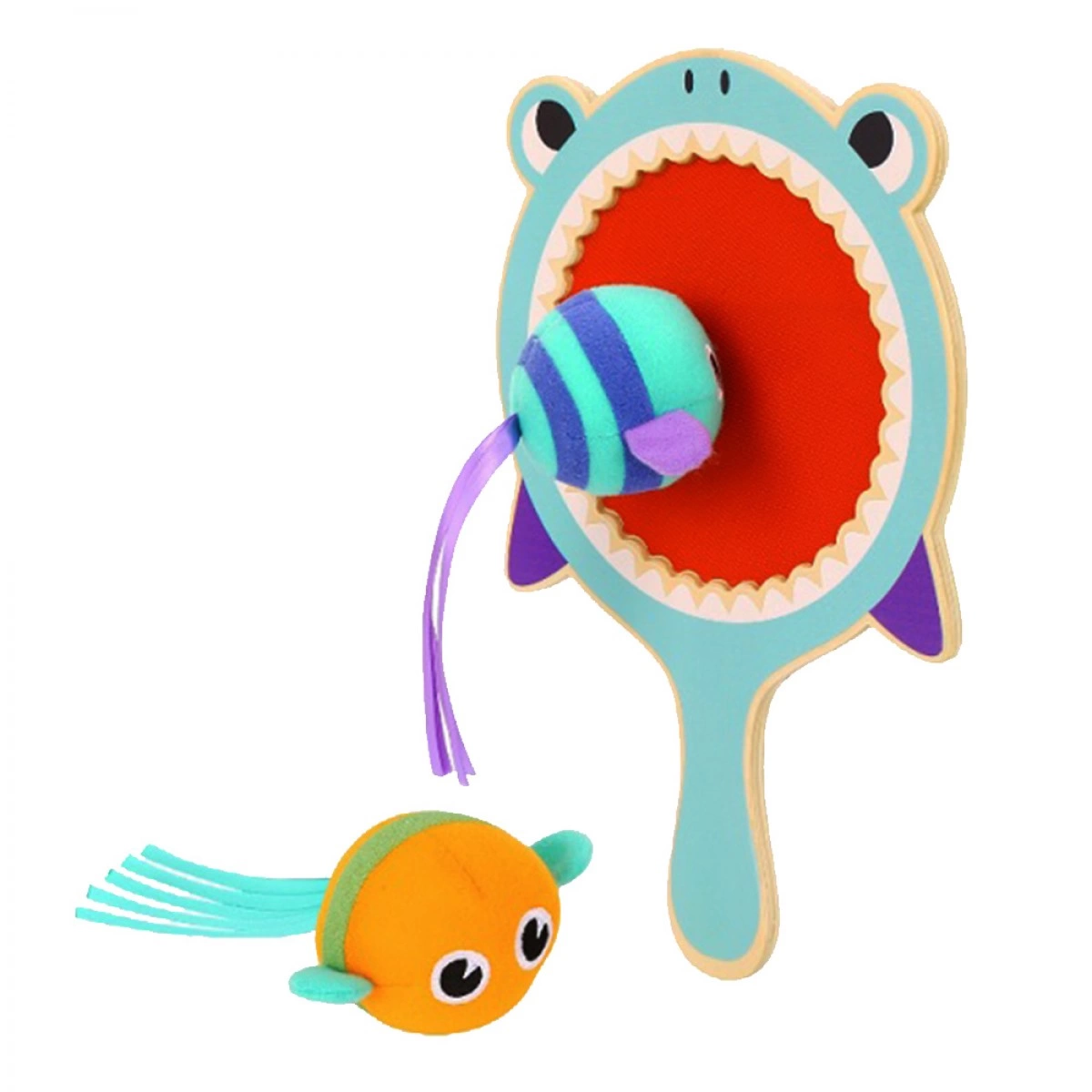 TOOKY TOYS ΞΥΛΙΝΗ ΡΑΚΕΤΑ ΧΑΡΤΣ ΚΑΡΧΑΡΙΑΣ TF 981