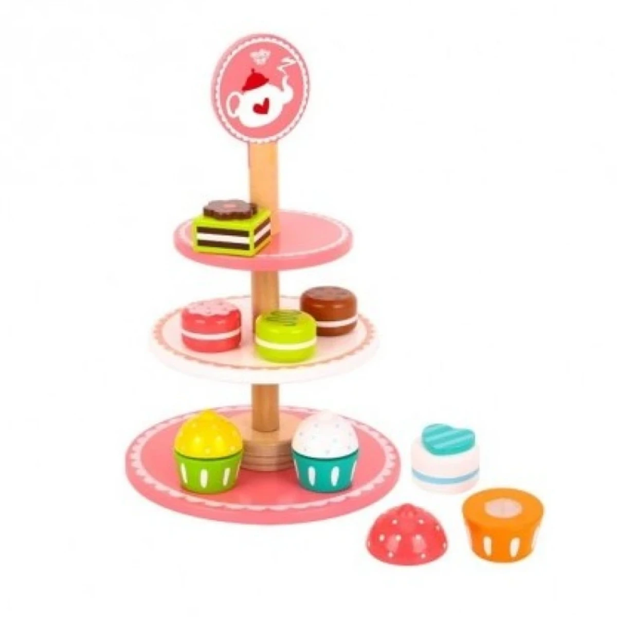 TOOKY TOYS ΞΥΛΙΝΟ ΣΤΑΝΤ ΜΕ ΓΛΥΚΑ 991