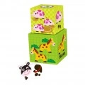 TOOKY TOYS ΞΥΛΙΝΟΙ ΚΥΒΟΙ ΣΤΟΙΒΑΞΗΣ ΦΑΡΜΑ TKF053